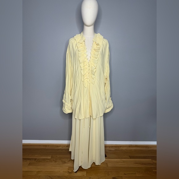 H&M Tunic and Skirt Set Yellow Butter - Picture 3 of 7